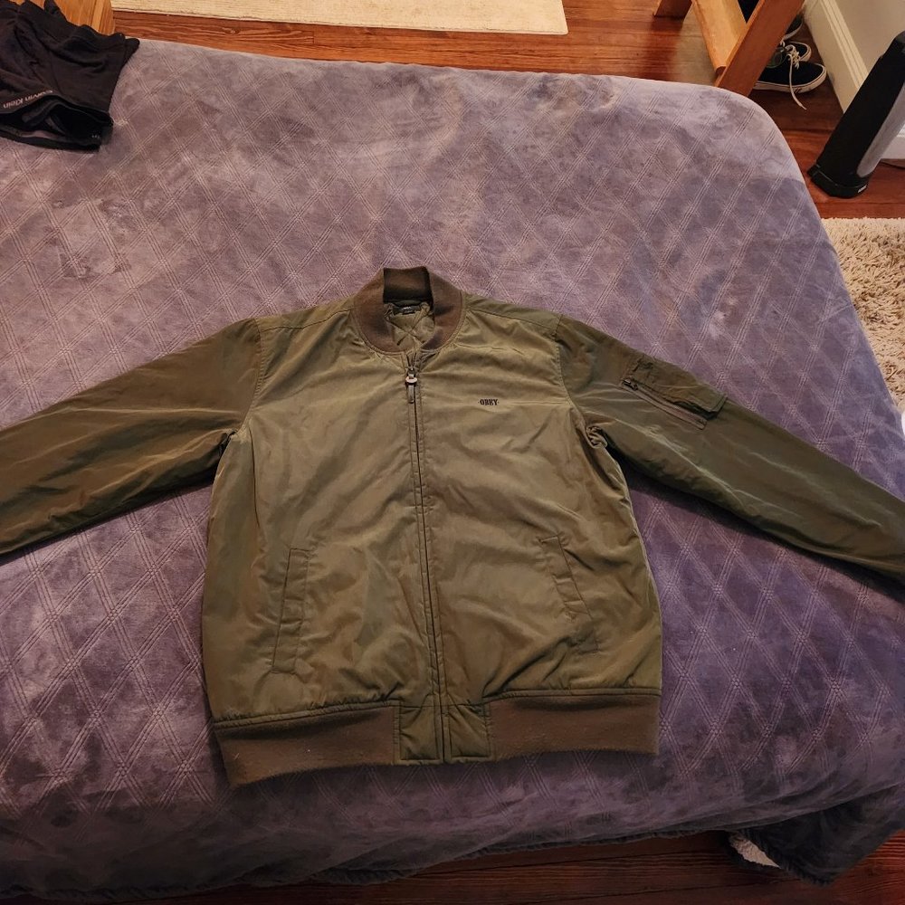 Obey - Green Bomber Jacket